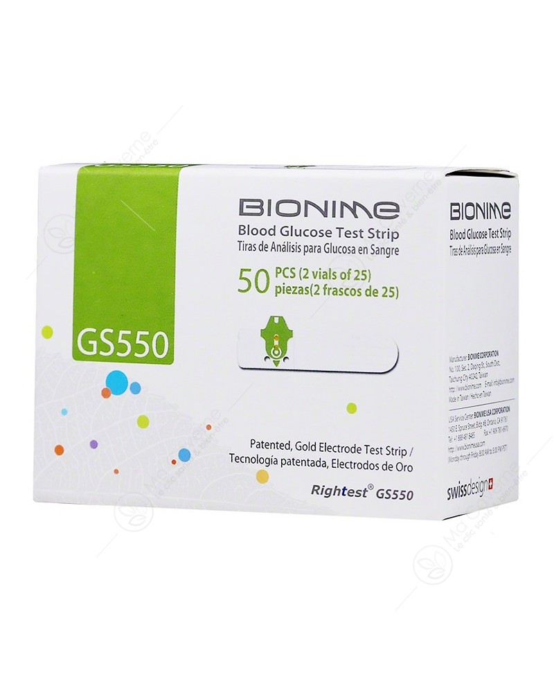 BIONIME Boite de 50 Bandelettes-1 BIONIME Boite de 50 Bandelettes-1