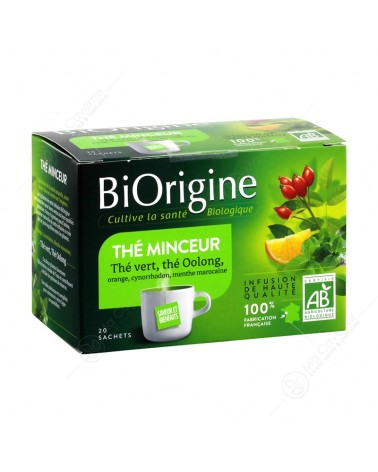 BIORIGINE Thé Minceur 20 Sachets-1