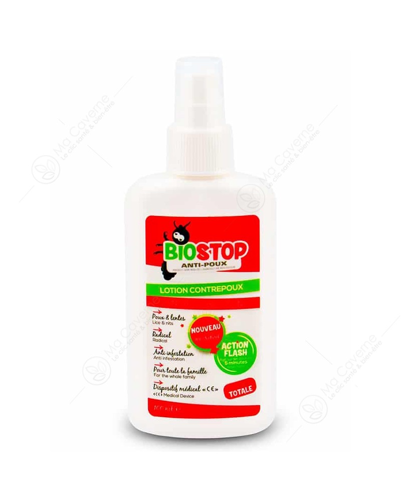 BIOSTOP Lotion Anti-Poux Spray 100ml-1