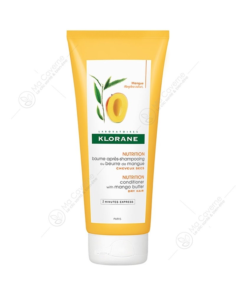 KLORANE Baume Après Shampoing Au Beurre de Mangue 200ml-1