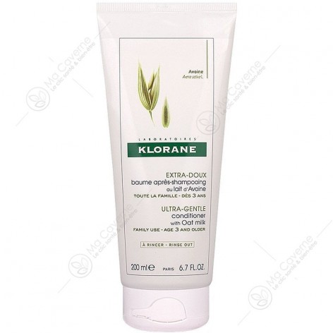 KLORANE Baume Après Shampoing au Lait D'Avoine 200ml-1