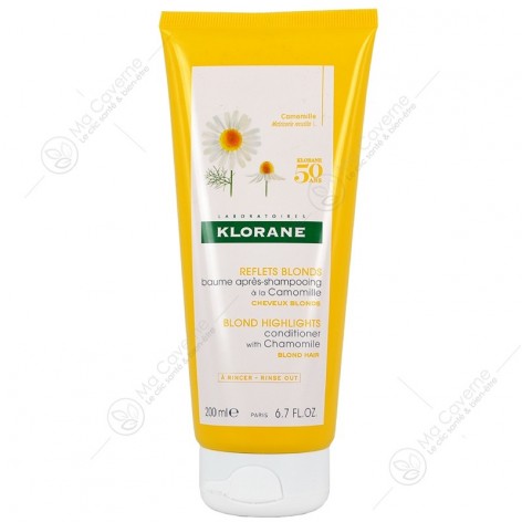 KLORANE Baume Après-Shampoing Camomille Cheveux Blonds 200ml-1