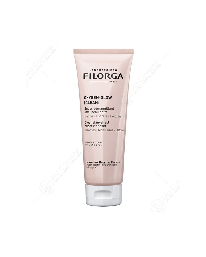 FILORGA Oxygen Glow Clean Démaquillant Visage et Yeux 125ml-1