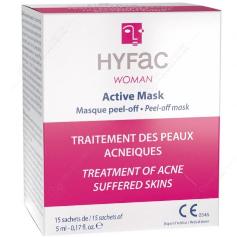HYFAC Woman Active Mask 15 Sachets