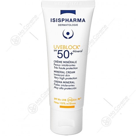 ISISPHARMA Uveblock Crème Minérale Invisible SPF50+ 40ml-1