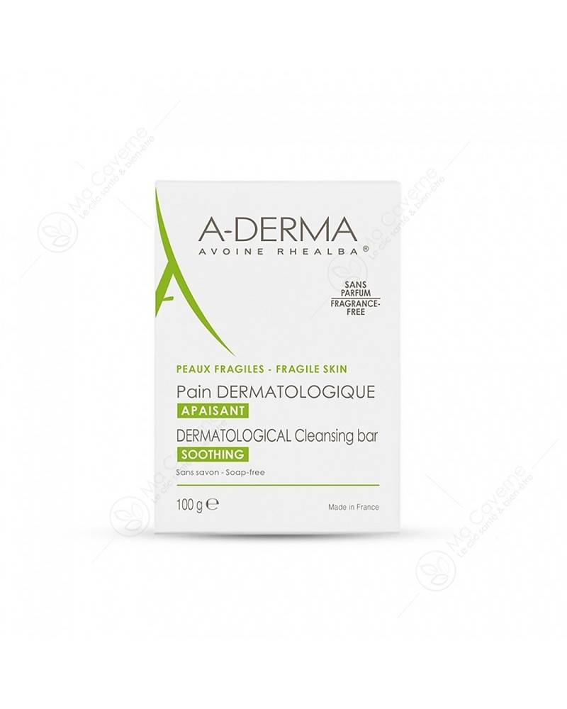A-DERMA Pain Dermatologique Au Lait D'Avoine 100g-1