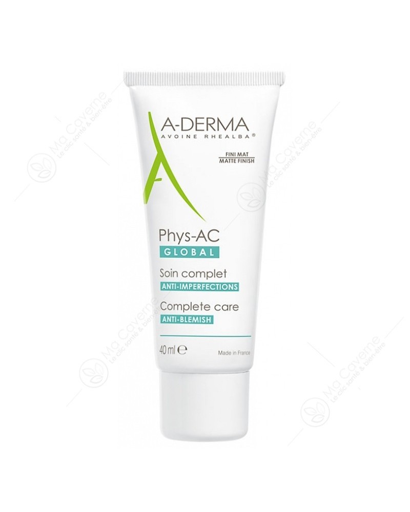 A-DERMA Phys-Ac Global Soins Anti-Imperfections 40ml-1