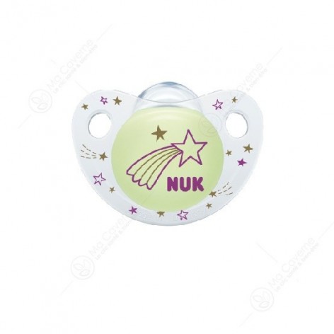 NUK Sucette Night&Days + Boite 0-6 Mois 10730397-1