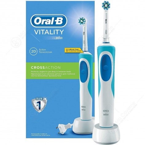 ORAL-B Brosse à Dents Electrique Vitality Cross Action D12-1
