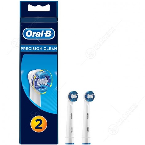 ORAL-B Recharge Brossette Precision Clean EB20-1