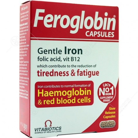 VITABIOTICS Feroglobin B12 30 Cps-1