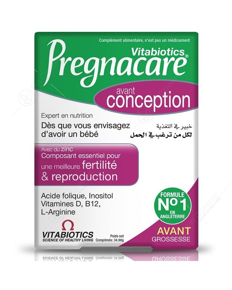 Pregnacare Conception 30 Cp Vitabiotics