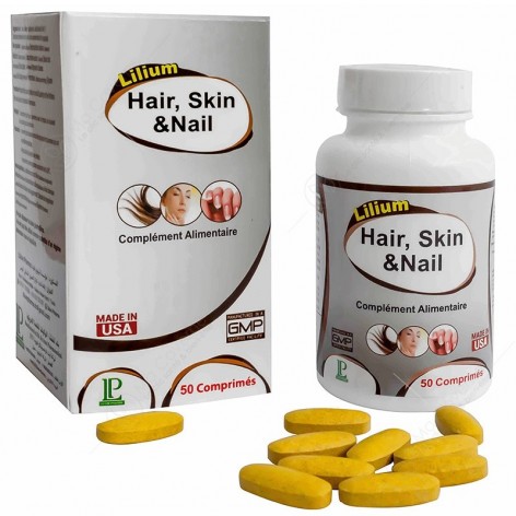 LILIUM Hair Skin et Nail Bt50 Cp-1