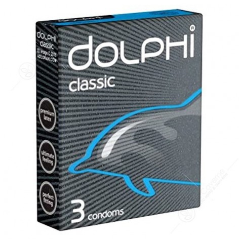 DOLPHI Préservatifs Classic Bt3-1