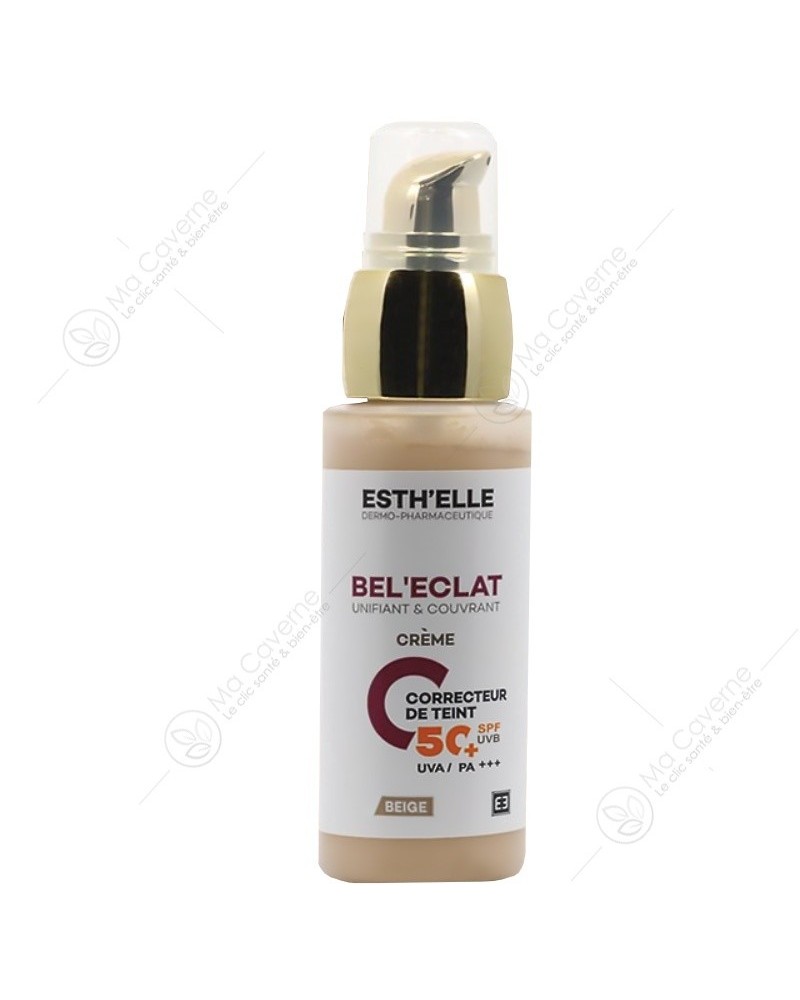 ESTH'ELLE Ecran 50 + Bel'Eclat Soin Et Protection Beige-1