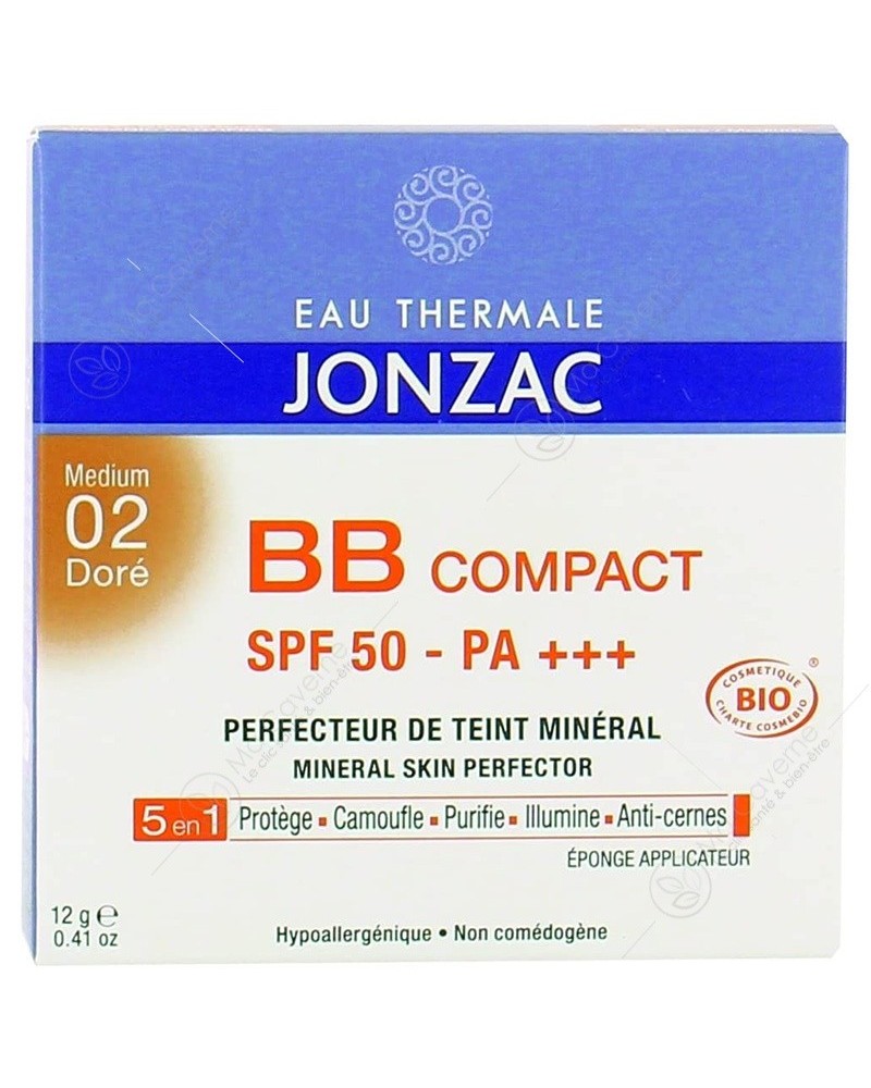 JONZAC BB Compact SPF50 N°2 Doré