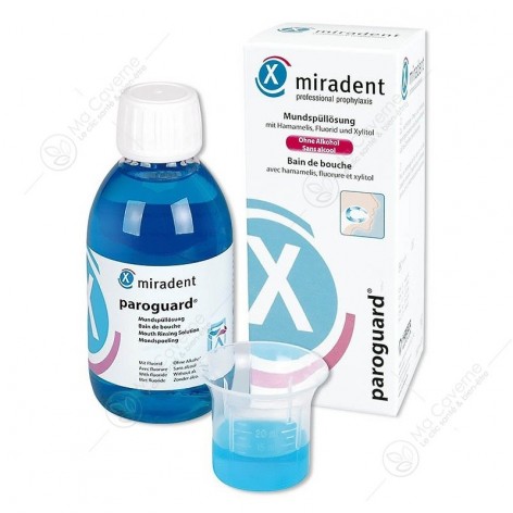 MIRADENT Bain de Bouche Paroguard, 200ml-1