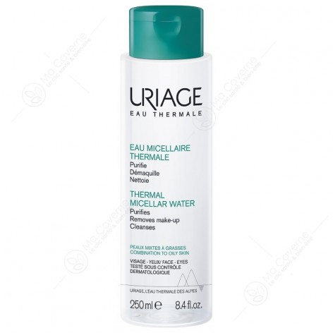 URIAGE Eau Micellaire Thermale Peaux Mixtes à Grasses 250ml-1