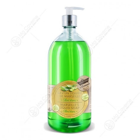 Les Petits Bains de Provence Savon Liquide Aloe Vera-1