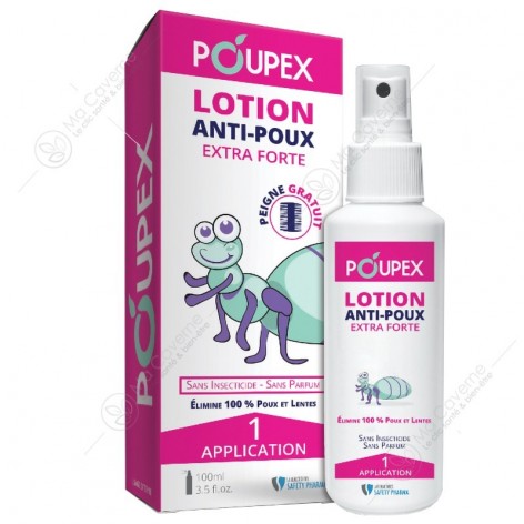 SAFETY PHARMA POUPEX Lotion Anti-Poux 100ml-1