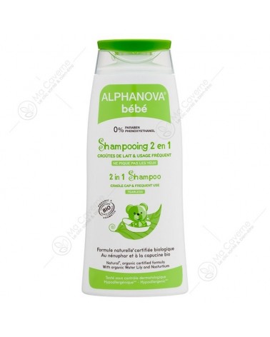ALPHANOVA Shampoing 2en1 200ml-1