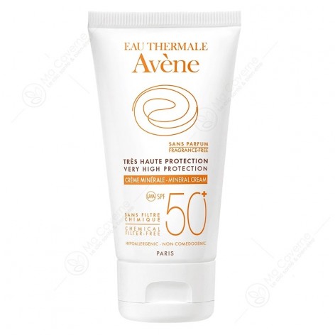 AVÈNE Crème Minérale Haute Protection SPF50 50ml-1