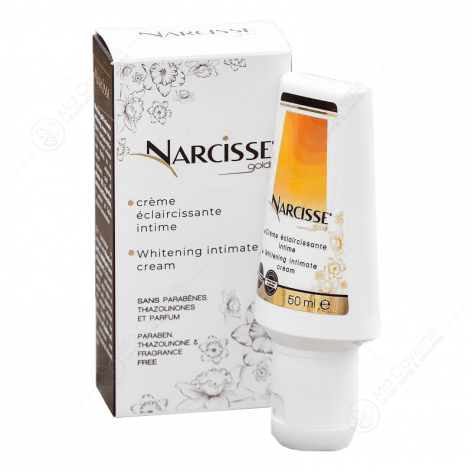 NARCISSE Gold Crème Eclaircissante Zone Intime 50ml-1