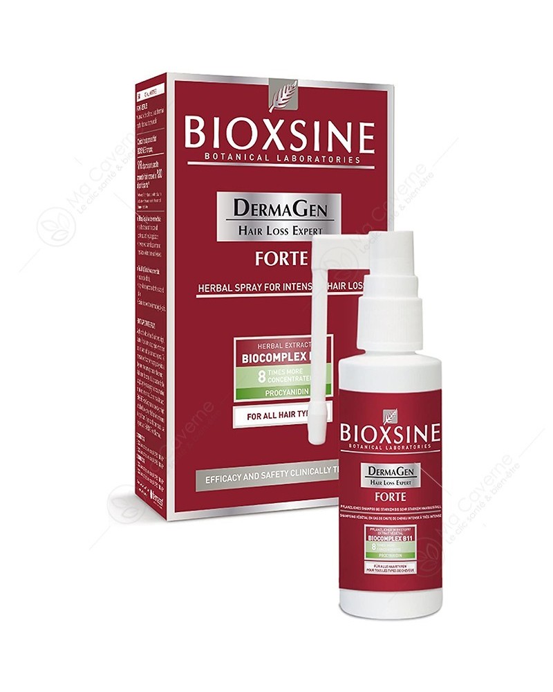 Bioxsine Forte Sérum pour la chute de cheveux sévère Spray 60ml-1