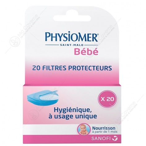 PHYSIOMER Recharge Filtres pour Mouche Bébé Bt20-1