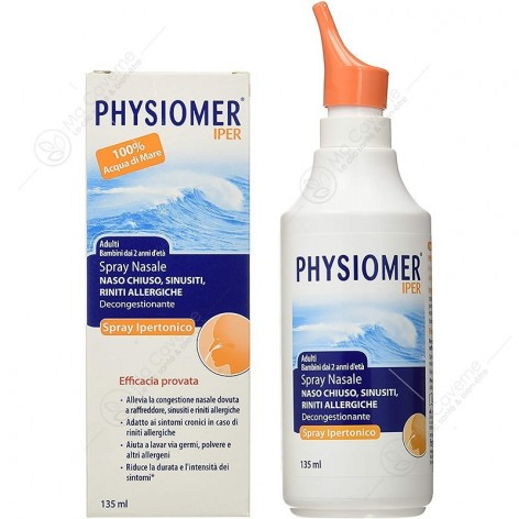 PHYSIOMER Spray nasal Décongestionnant Hypertonique 135ml-1