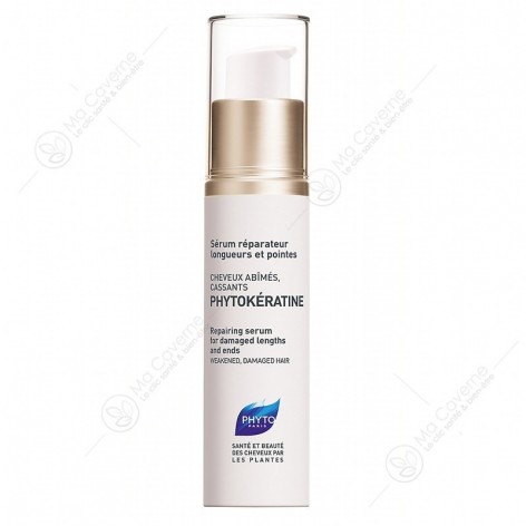 PHYTO PHYTOKERATINE Sérum réparateur Longueur et Pointes Cheveux Abimés Cassants 30ml-1