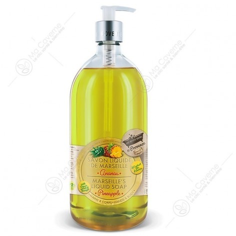 Les Petits Bains de Provence Savon Liquide Ananas 1l-1