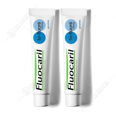 FLUOCARIL Dentifrice GENCIVES Bi-Fluoré  145mg 2 X 75ml-1