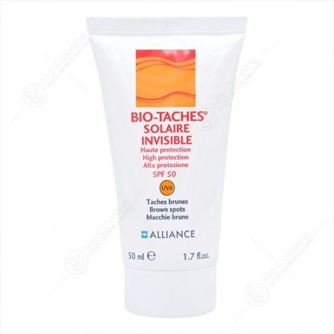 ALLIANCE Bio-Taches Ecran Solaire Invisible SPF50 50ml-1