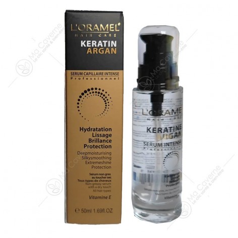 L'ORAMEL Sérum capillaire intense Argan Kératine Vitamine E 50ml-1