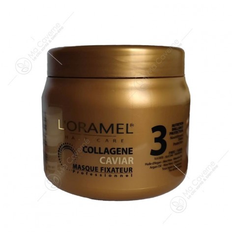L'ORAMEL Masque Fixateur Professionnel Collagène Caviar 500ml-1