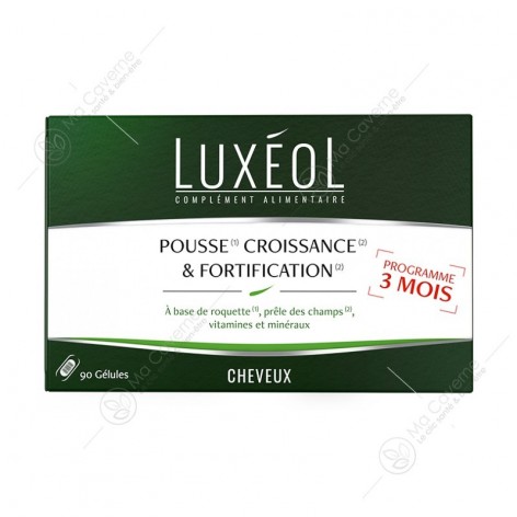 Luxéol Pousse Croissance & Fortification 90 Gélules-1