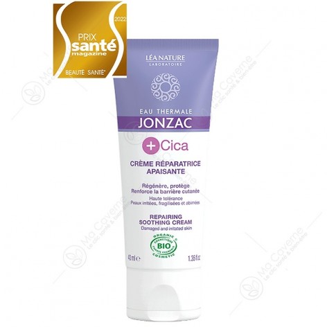 JONZAC +Cica Crème Réparatrice Apaisante Bio 40ml-1