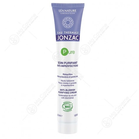 JONZAC Pure Soin Purifiant Anti-Imperfections Bio 50ml-1