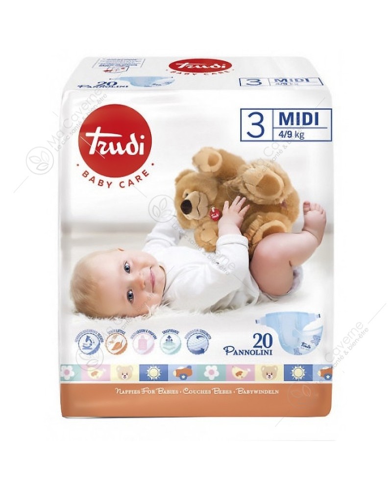 TRUDI Baby Care Couches Bébés T3 4-9KG Bt20