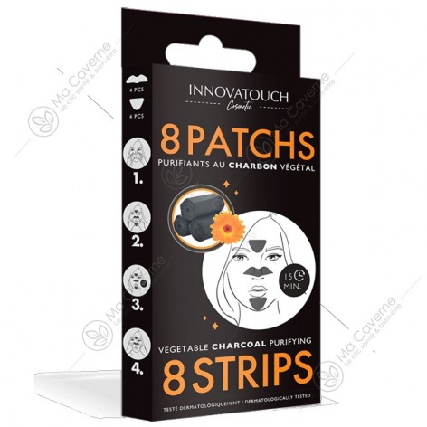 INNOVATOUCH Patchs purifiants x8 au Charbon INNOVATOUCH - 1