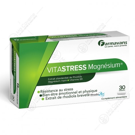 FARMAVANS Vitastress Magnésium 30gél.