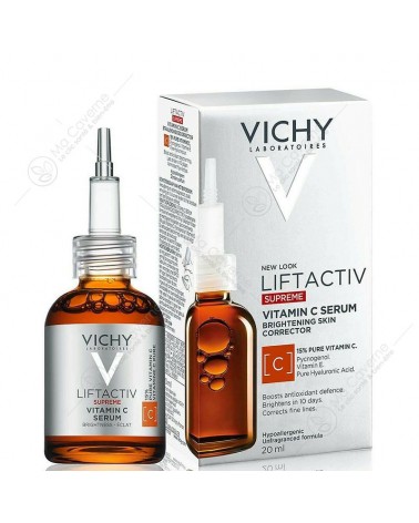 VICHY LiftActiv Supreme Vitamin C Sérum Correcteur Éclat Antioxydant 20 ml