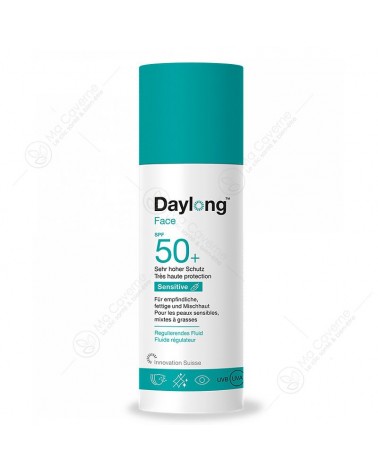 DAYLONG Face Sensitive Fluide Régulateur Visage SPF50+ 50ml