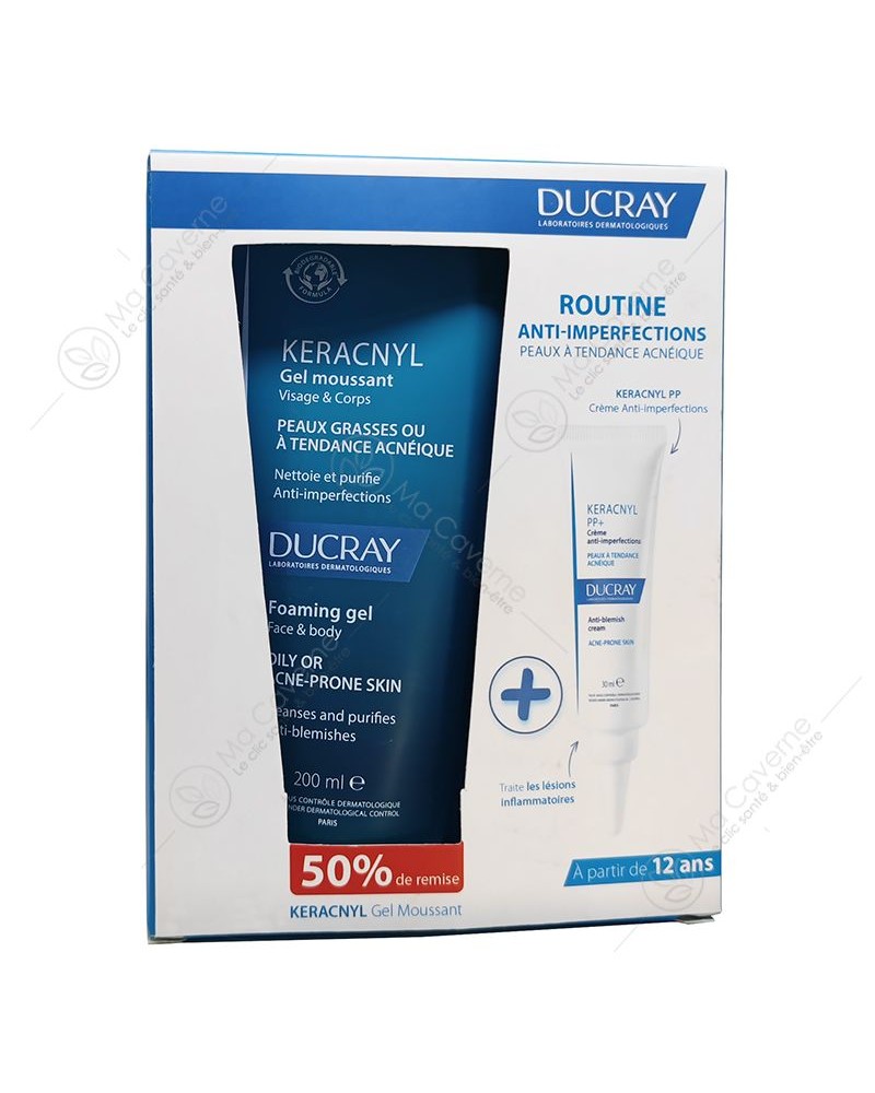 DUCRAY Keracnyl Pack Routine Anti-imperfections