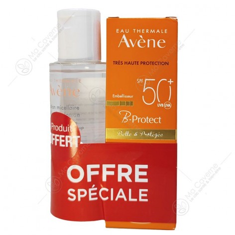 AVÈNE Solaire Pack B-Protect SPF50+ 30ml + Lotion Micellaire 100ml