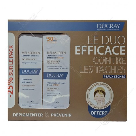 DUCRAY Melascreen Pack Concentré Antitaches et crème antitaches