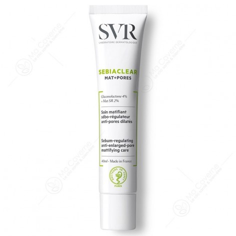 SVR Sebiaclear Mat + Pores Soin Matifiant 40ml-1