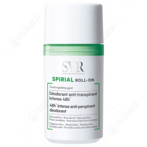 SVR Spirial Déodorant Anti-Transpirant Intense 48H Roll-On 50ml-1