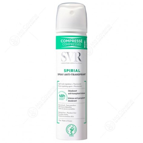 SVR Spirial Déodorant Anti-Transpirant Spray 75ml-1